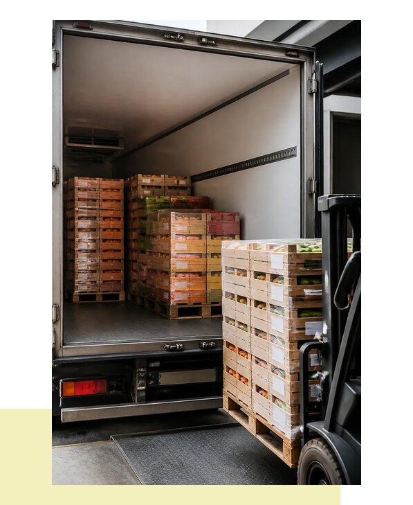 Перевозка сельхозпродукции на паллетах с доставкой в Ишимбай